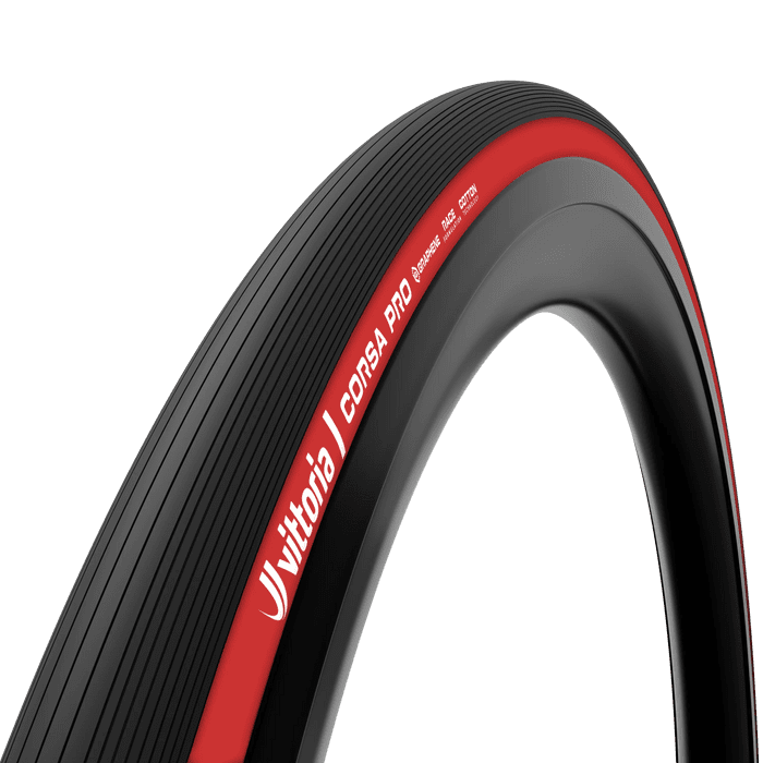 Pneu tubeless Vittoria Corsa Pro Red
