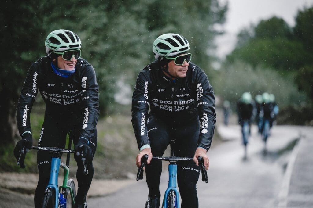 Vestes Van Rysel pour affronter la pluie