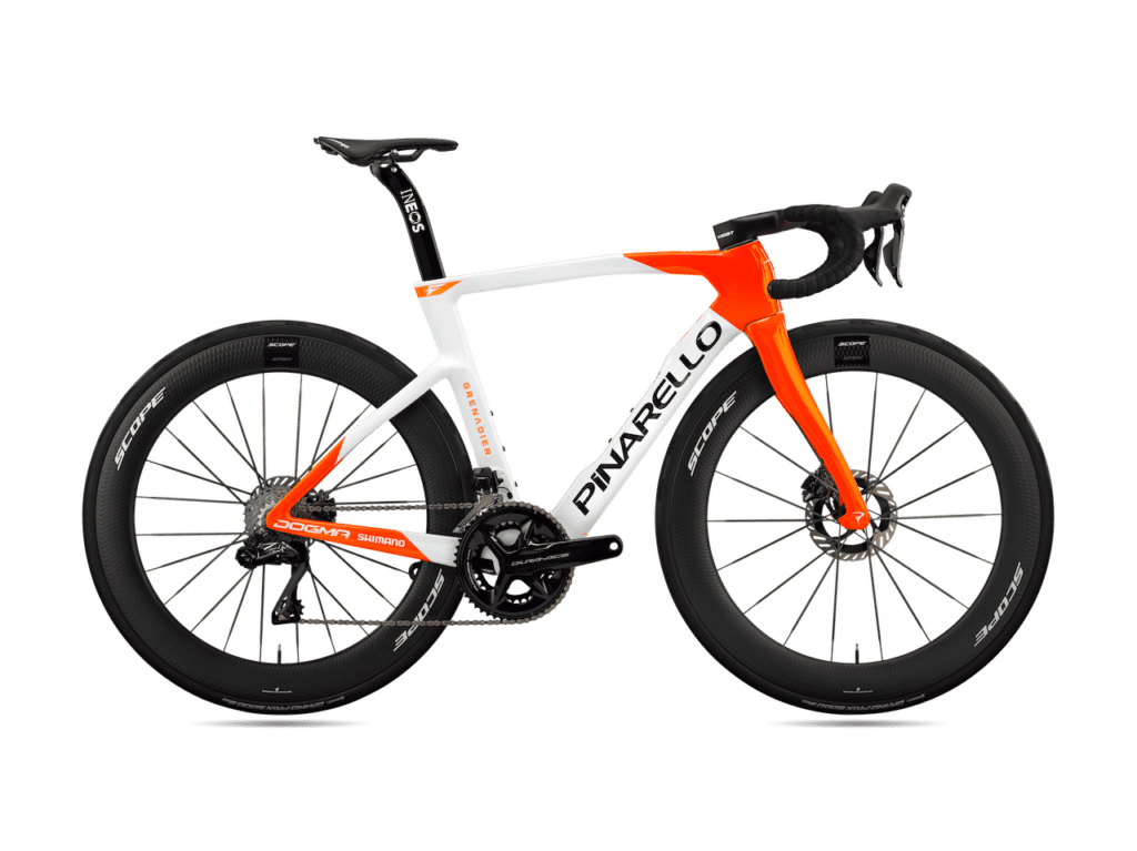 Vélo Pinarello Dogma F 2026 de l'équipe Ineos-Grenadiers