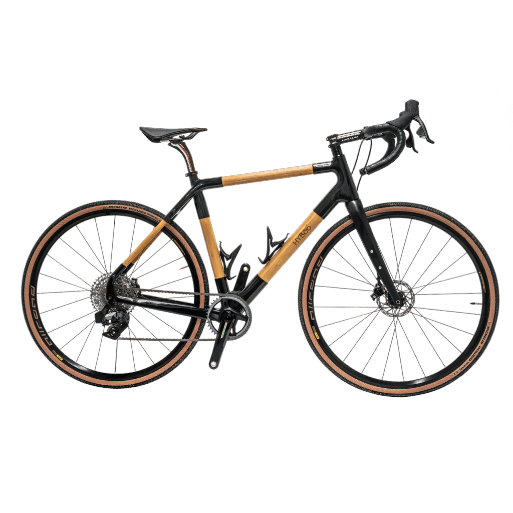 V&eacute;lo gravel en bambou Hyboo