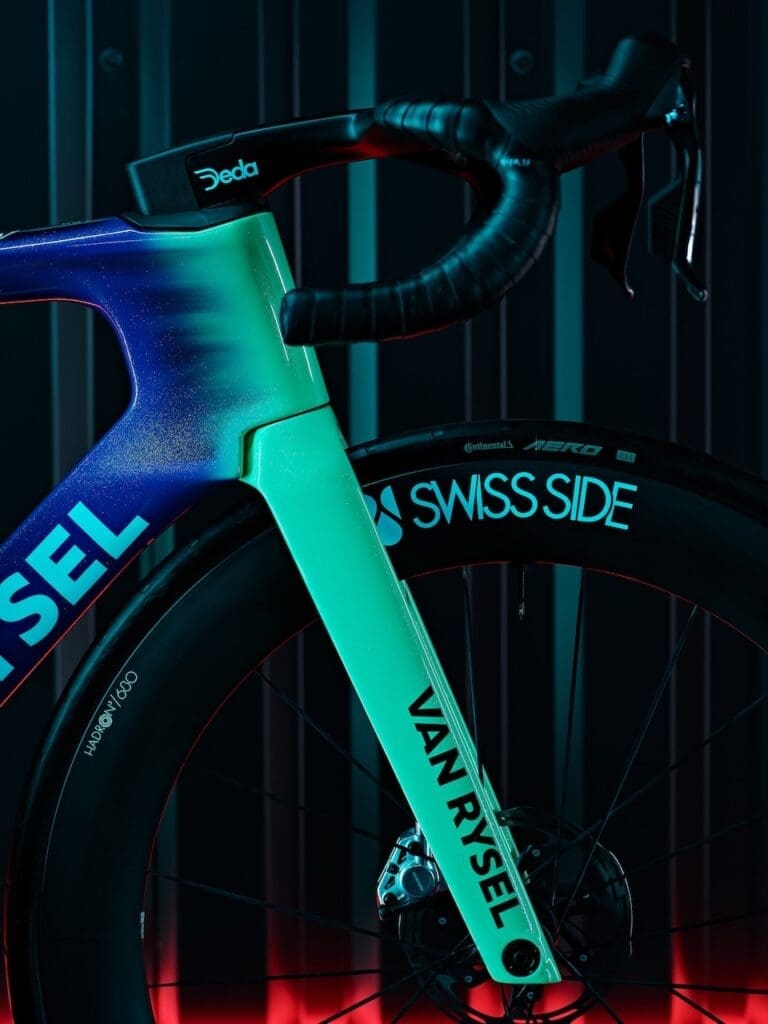 Les vélos Van Rysel de l'équipe Decathlon-CMA-CMG