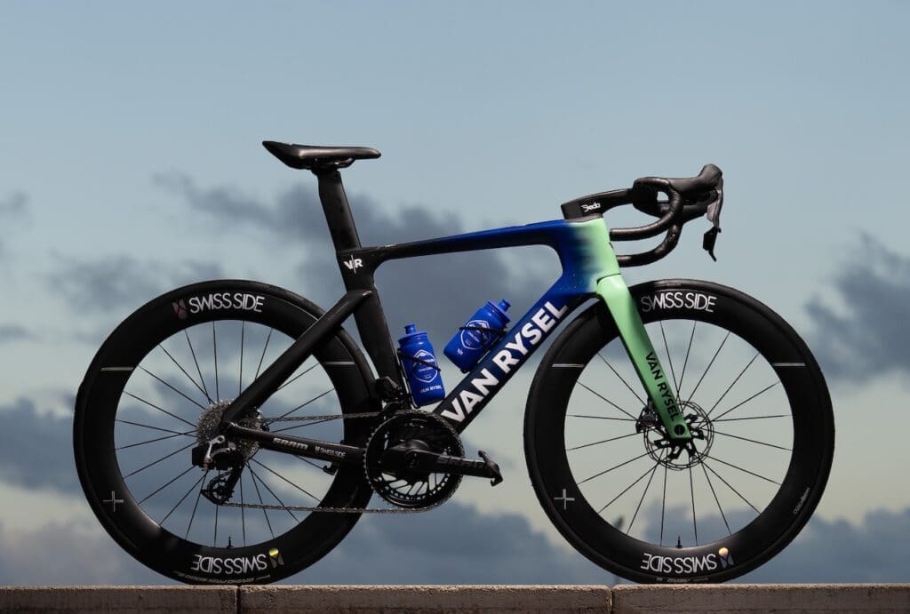 Les vélos Van Rysel de l'équipe Decathlon-CMA-CMG