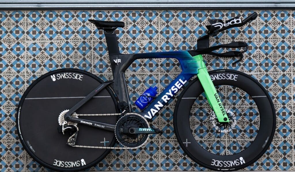 Les vélos Van Rysel de l'équipe Decathlon-CMA-CMG