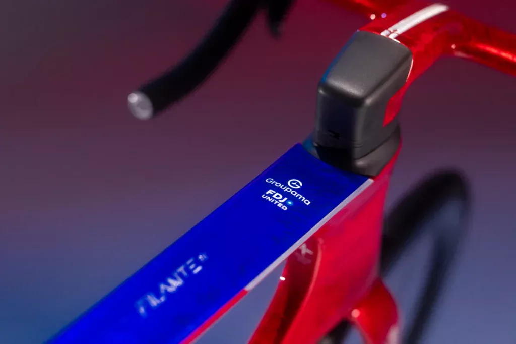 V&eacute;lo Wilier Filante SLR Id2 de l'&eacute;quipe Groupama-FDJ pour 2026