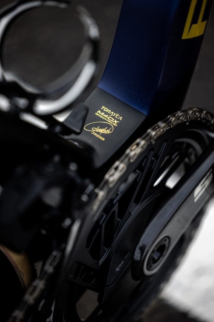 Vélo Pinarello Dogma F de l'équipe Pinarello-Q36.5 Pro Cycling