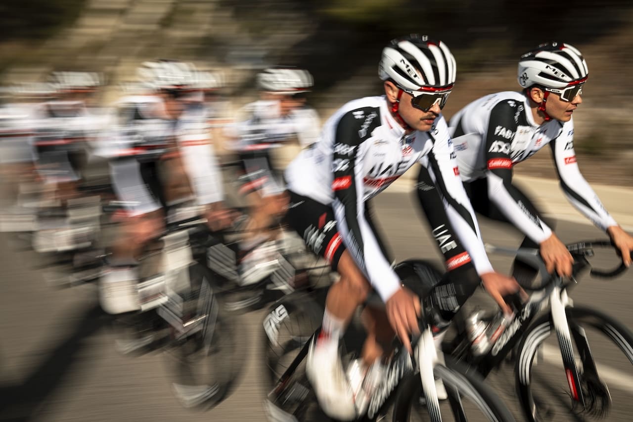 Le kit 2026 de l'équipe UAE Team Emirates-XRG