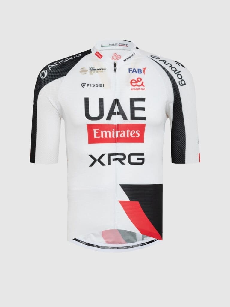 Le kit 2026 de l'équipe UAE Team Emirates-XRG