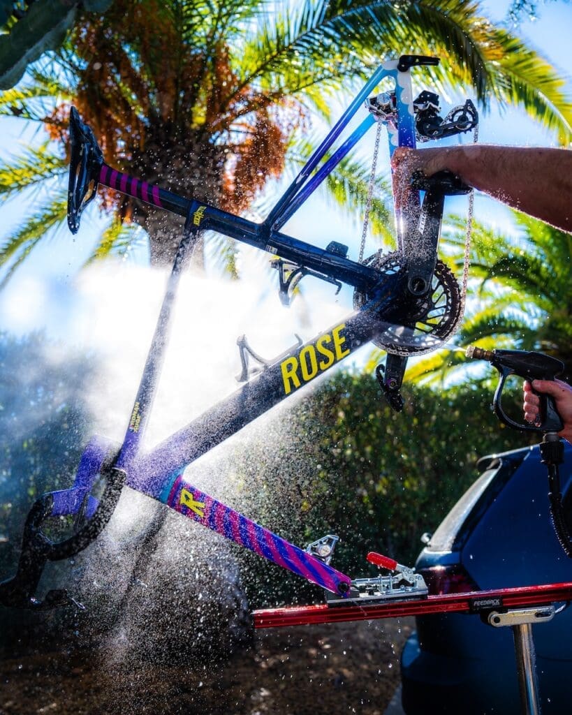 v&eacute;lo Rose 2026 de l'&eacute;quipe Unibet-Rose-Rockets