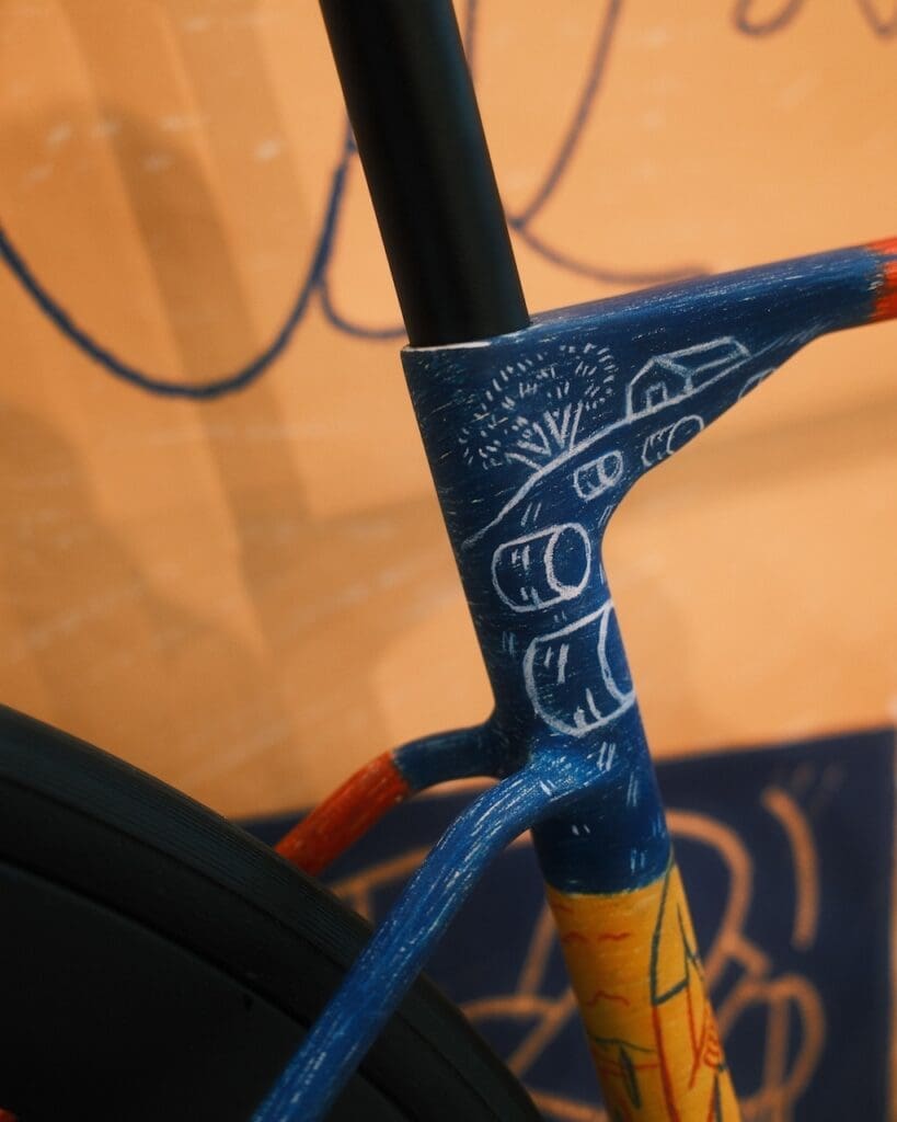 BH SL1 décoré par Joren Joshua dans le cadre du projet BH x Artist