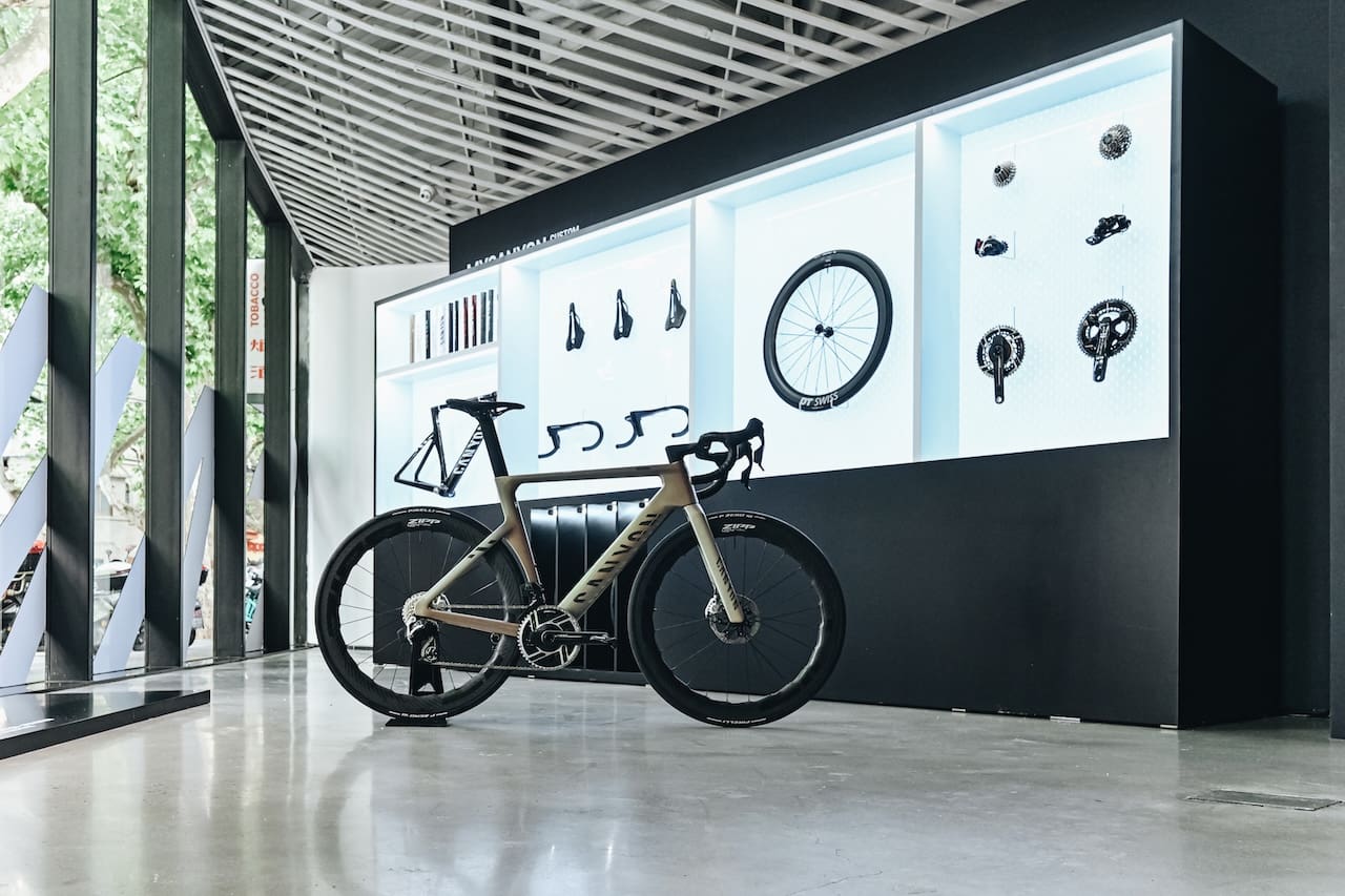 MyCanyon est disponible pour les Canyon Aeroad CF SLX