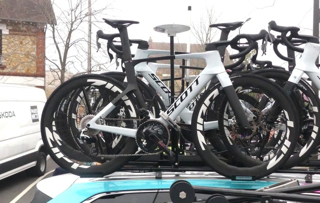 Vélos et matériel de Paris-Nice 2026