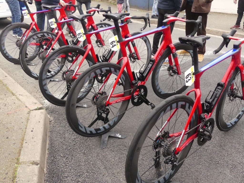 Vélos et matériel de Paris-Nice 2026