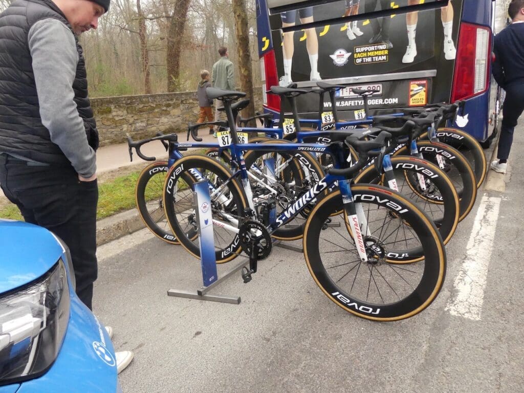 Vélos et matériel de Paris-Nice 2026