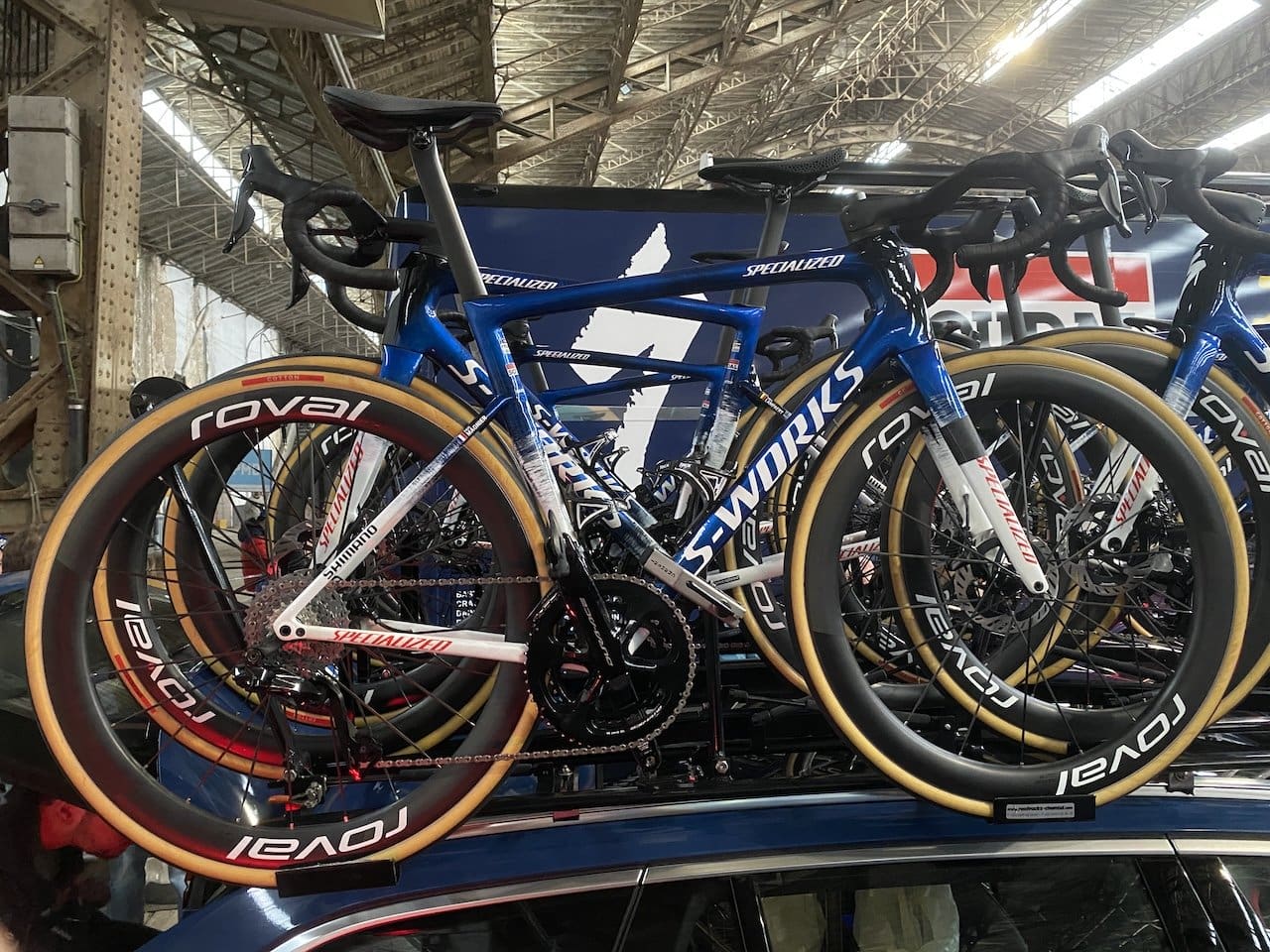 Les Specialized S-Works Tarmac SL8 de Soudal-Quick Step et AG Insurance-Soudal