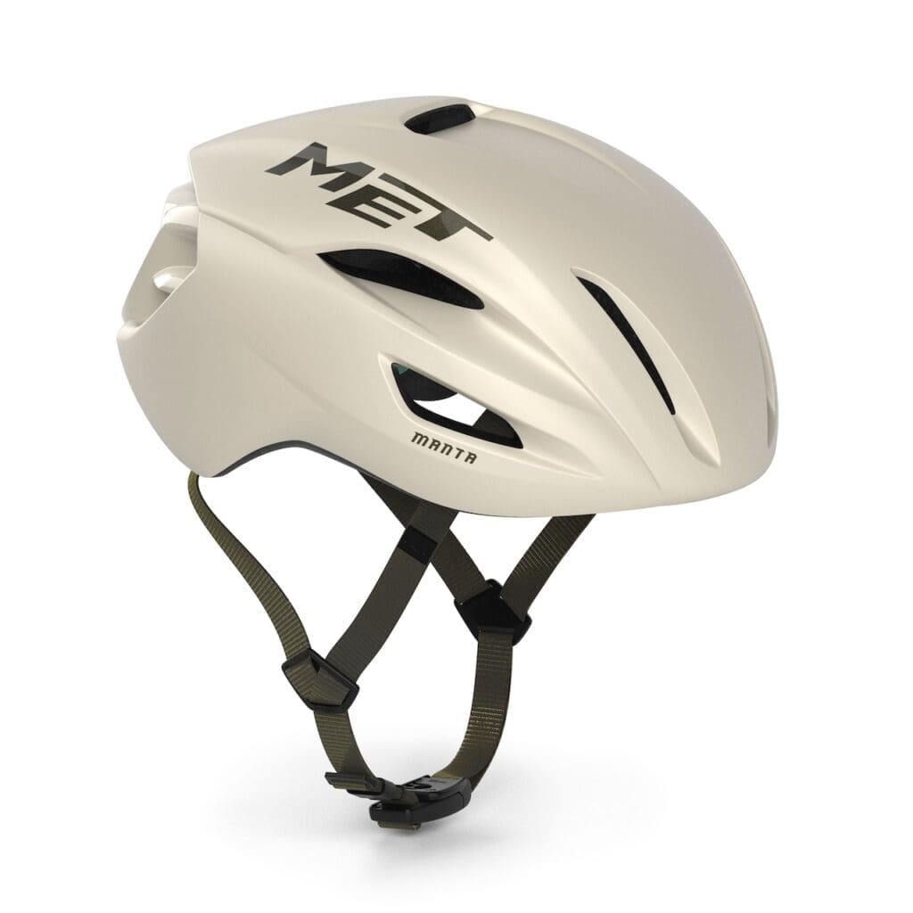 Casque Met Manta Wax White