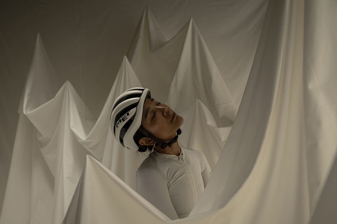 Casques Met Wax White