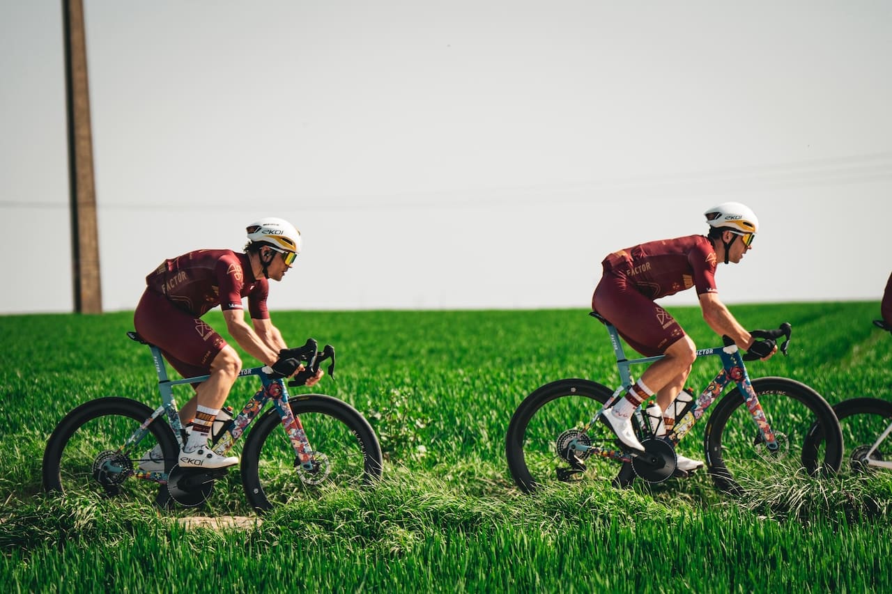 Les Factor Monza VEXX de Modern Adventure et Human Powered Health pour Paris-Roubaix 2026