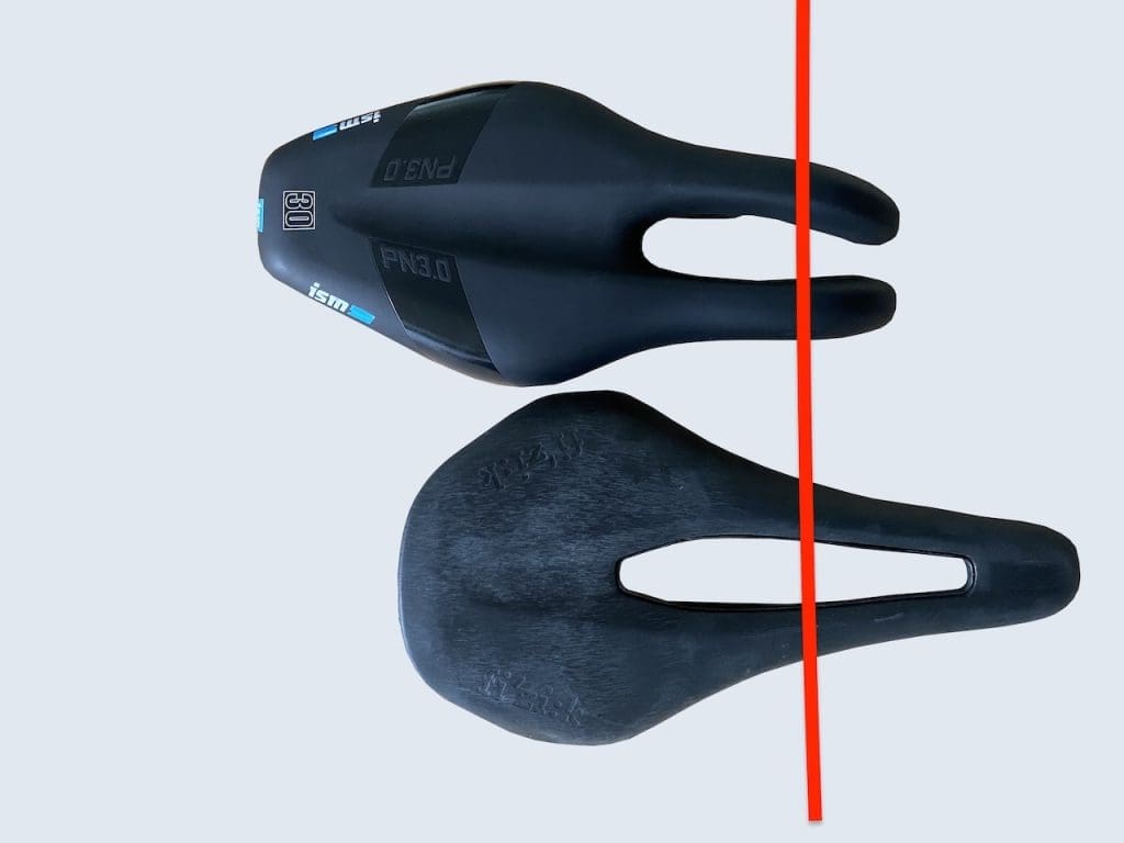 test selle ISM PN 3.0 sans bec pour aissise confortable
