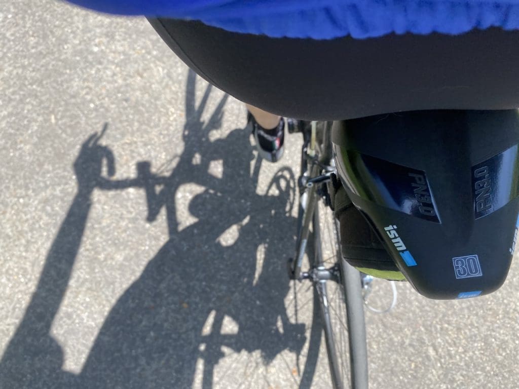test selle ISM PN 3.0 sans bec pour aissise confortable