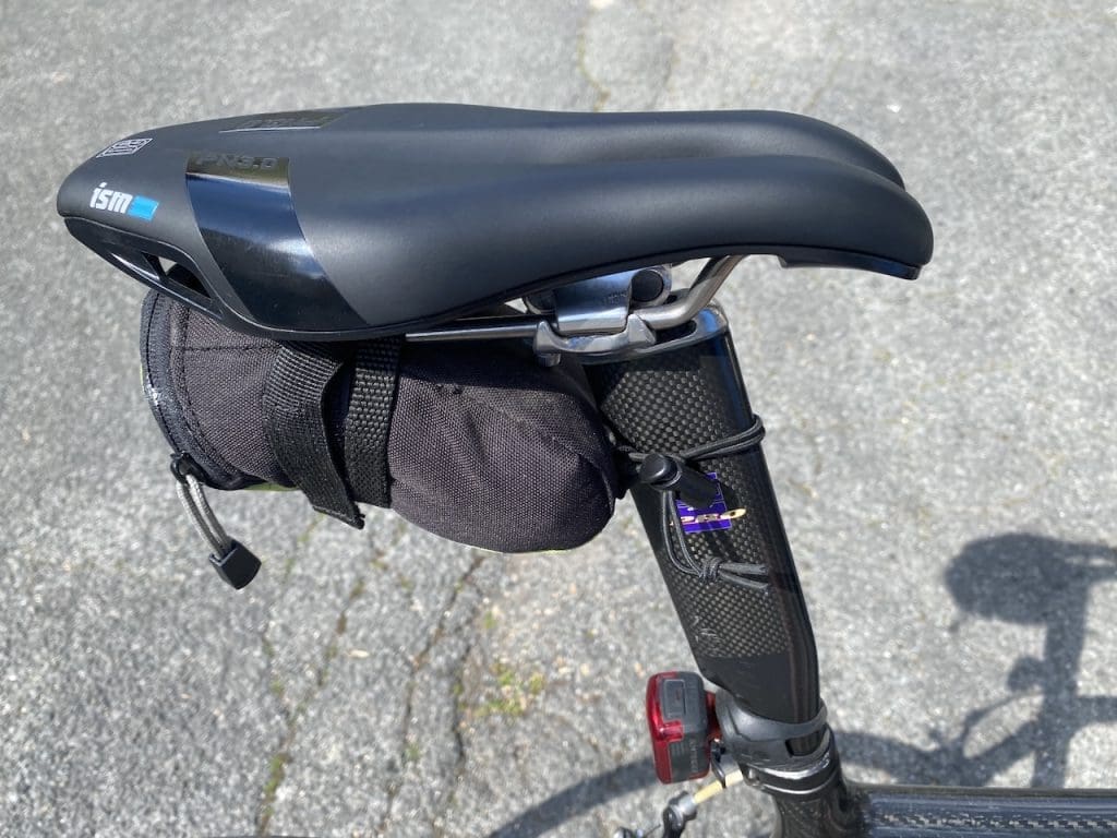 test selle ISM PN 3.0 sans bec pour aissise confortable