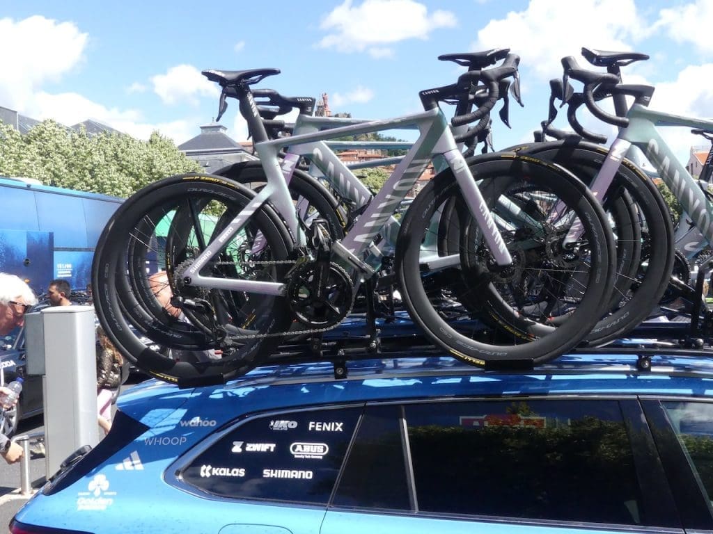 Les vélos des coureurs pros sur le Tour de France 2026
