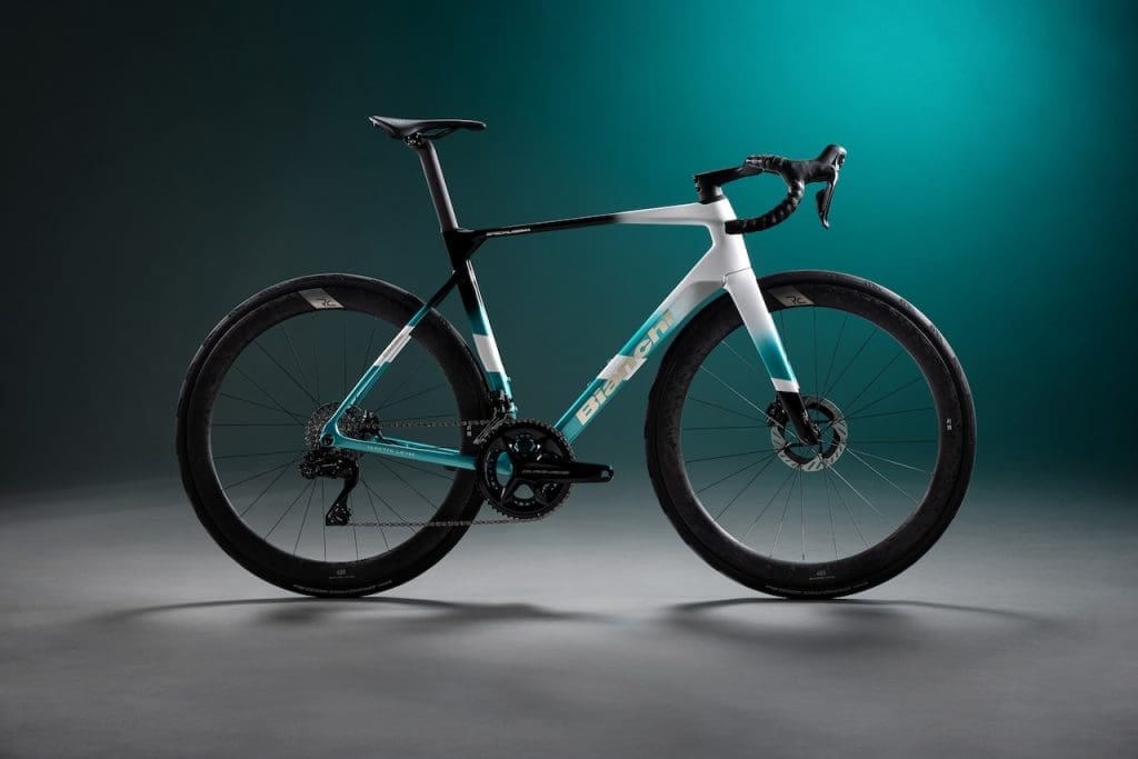 nouveau vélo Bianchi Specialissima