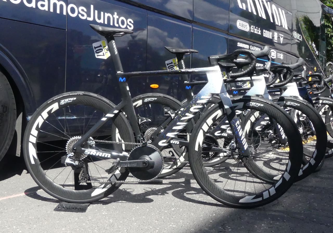 Nouveau Canyon Aeroad CFR du Movistar Team