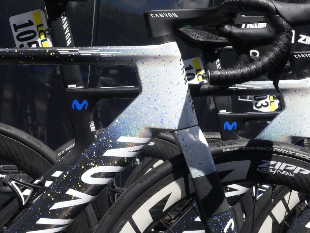 Nouveau Canyon Aeroad CFR du Movistar Team