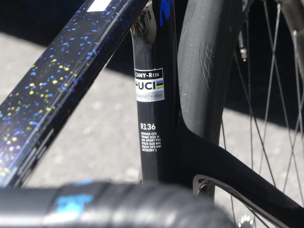 Nouveau Canyon Aeroad CFR du Movistar Team