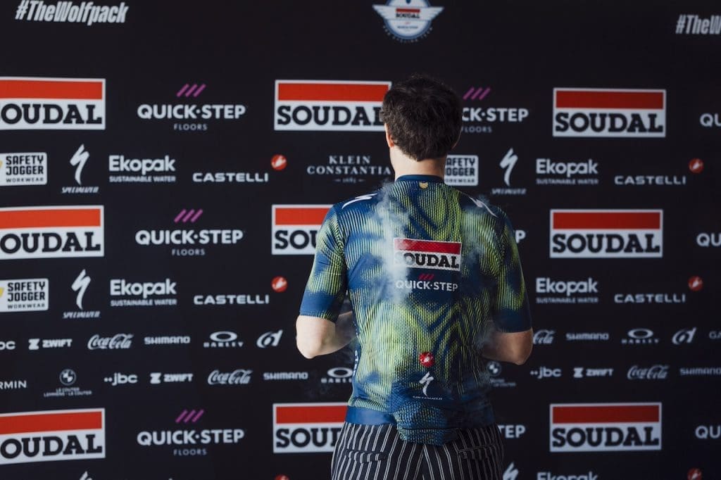 Castelli, Soudal Quick-Step, Ag Insurance Soudal et Ragaz développent un airbag