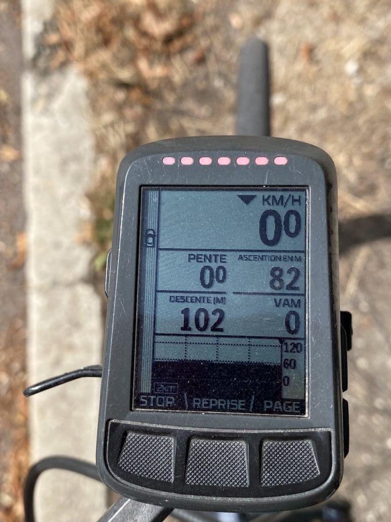 test du radar vélo coospo TR70