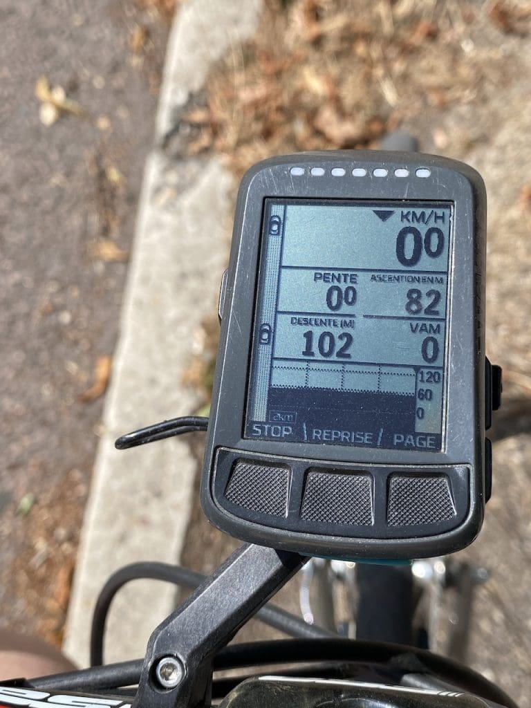 test du radar vélo coospo TR70