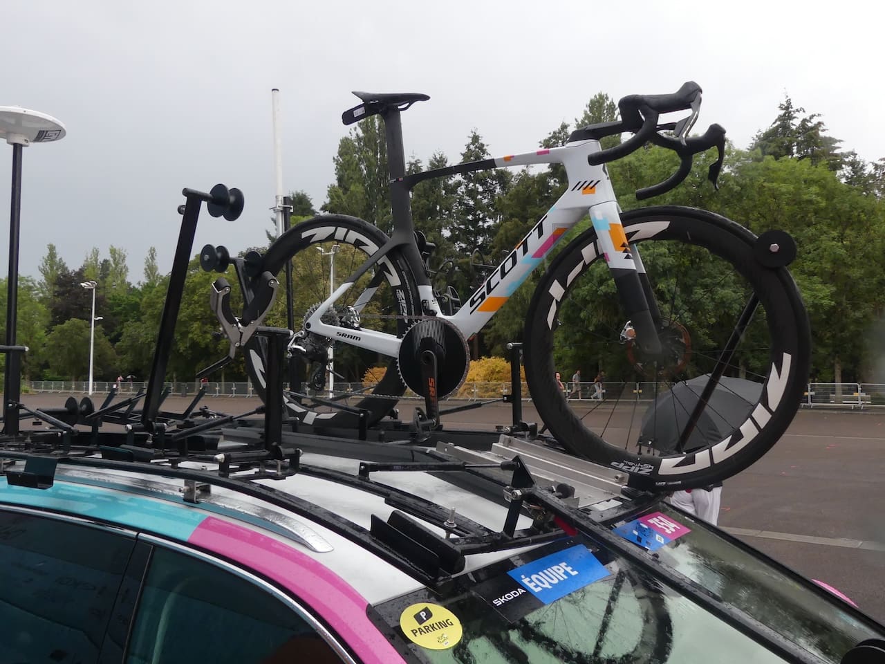 Le mat&eacute;riel de NSN Cycling Team sur le Tour de France 2026