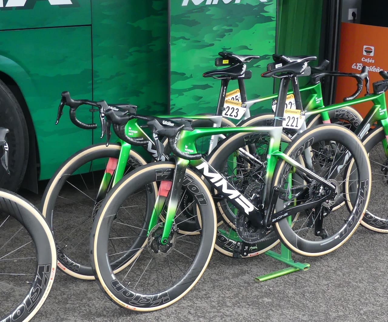 Le matériel de l'équipe Caja Rural-RGA Seguros sur le Tour de France 2026