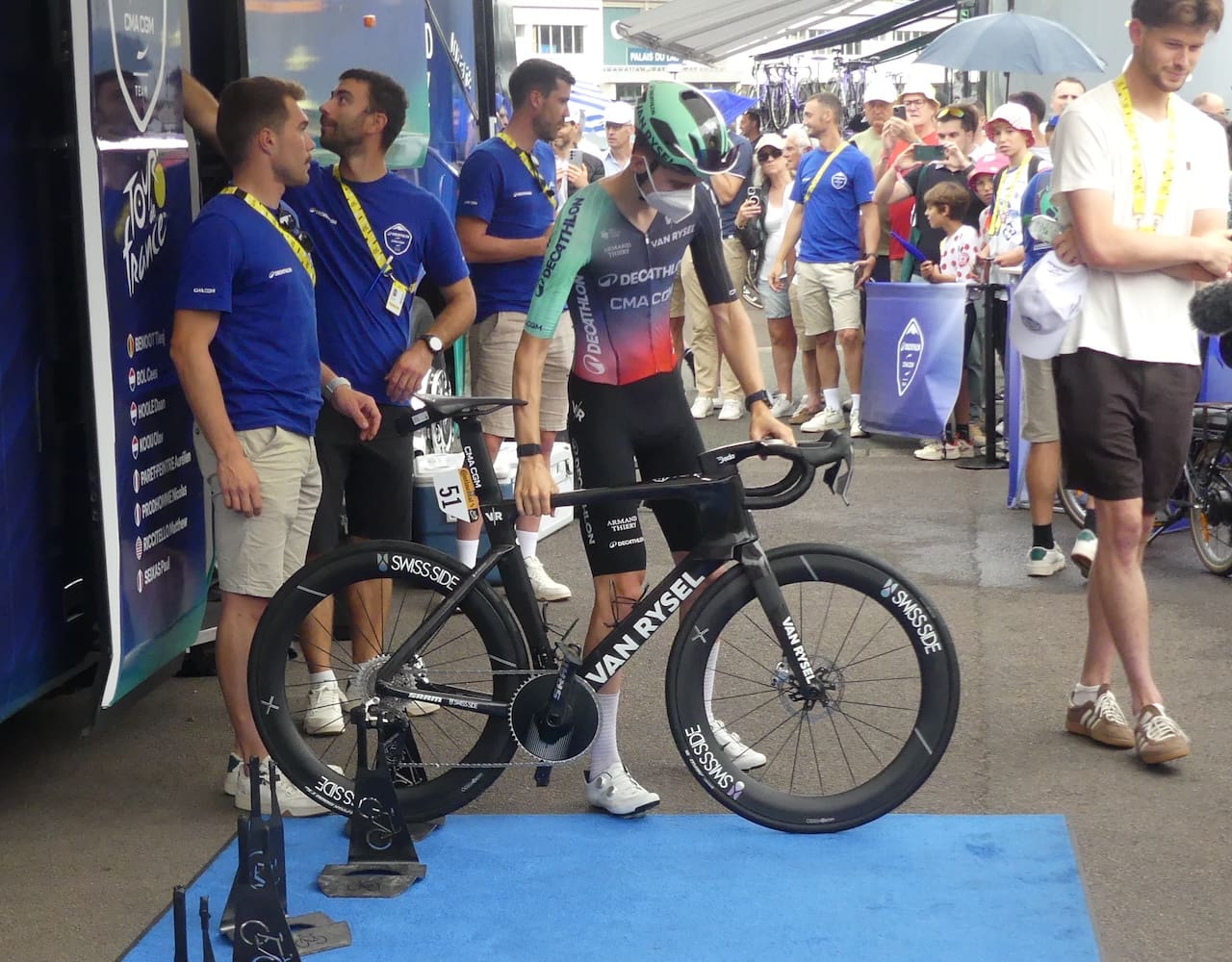 Le matériel de Decathlon-CGA CGM sur le Tour de France 2026