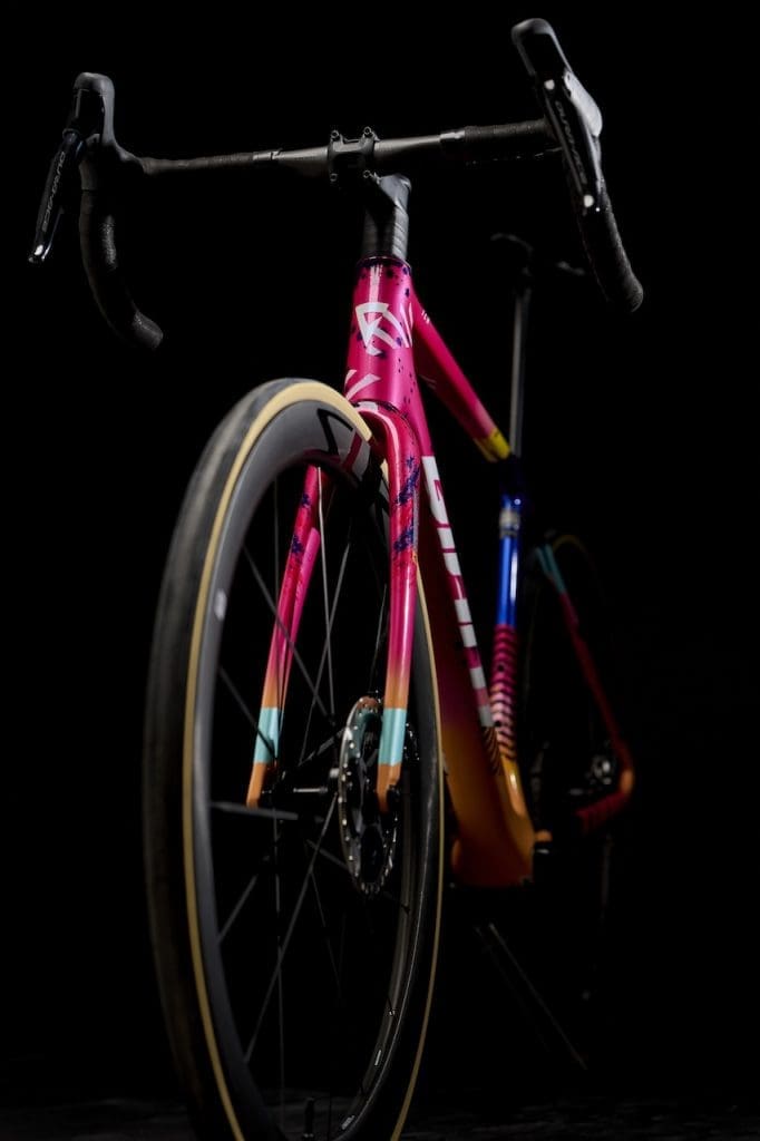 Nouvelle décoration Neon Flux pour le kit cadre Giant TCR Advanced Pro